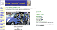Desktop Screenshot of mendipcommunitytransport.co.uk