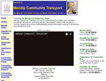 Tablet Screenshot of mendipcommunitytransport.co.uk